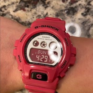 Pink G shock